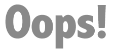 OOPS